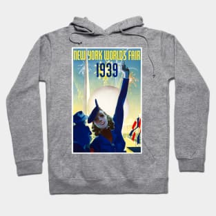 Vintage Travel Poster - 1939 World's Fair Hoodie